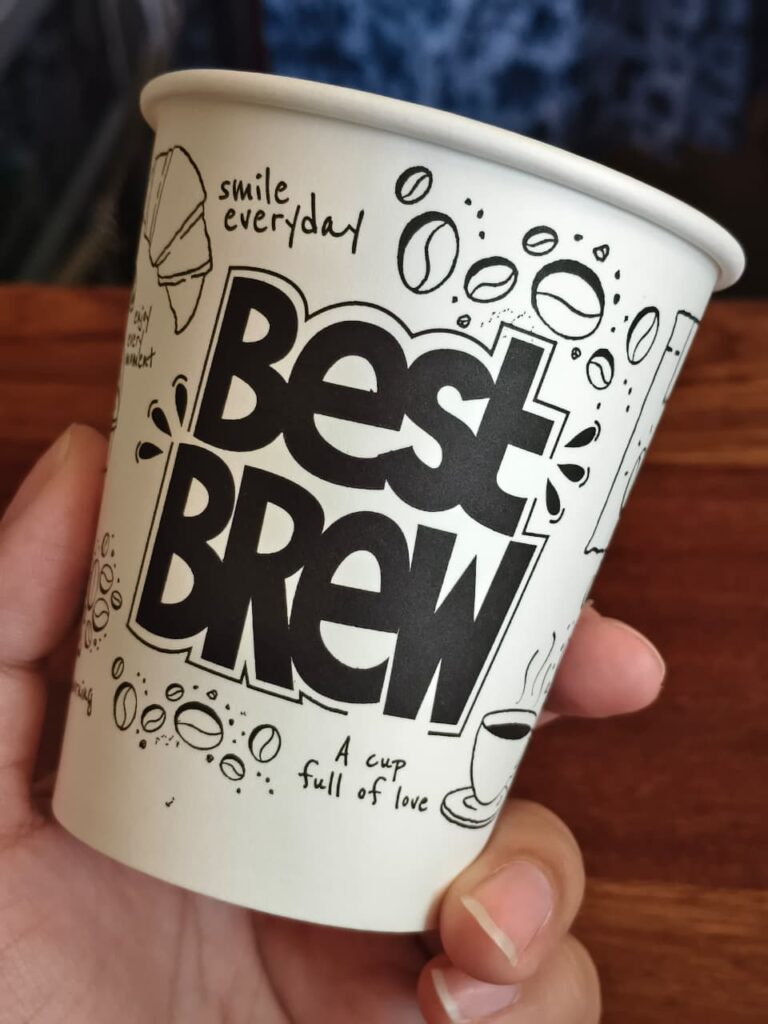 The result of brewing coffee learned at the Capital Hotel School results in a delicious cup of coffee of the best brew coffee.